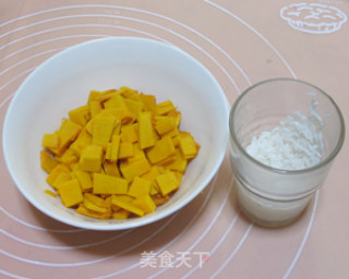 南瓜米糊的做法步骤：1
