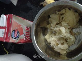榴莲布丁的做法步骤：2