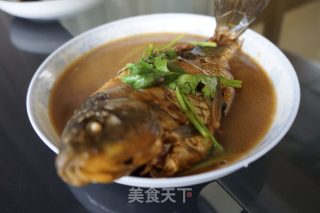 红烧鲫鱼的做法步骤：8