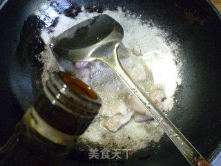 五花肉炒广东菜心的做法步骤：5