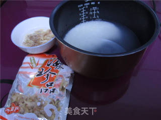 夜宵快手——蚬子粥的做法步骤：1