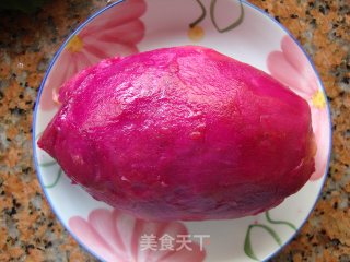 火龙果包子的做法步骤：1