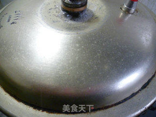 咸肉蛋花大米粥的做法步骤：8