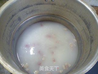 咸肉蛋花大米粥的做法步骤：9