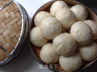 奶香馒头的做法步骤：9