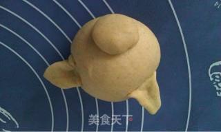 黑麦小猪豆沙包的做法步骤：5