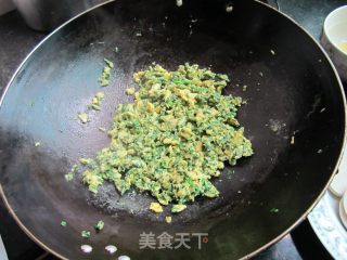 韭菜鸡蛋三角饺的做法步骤：6