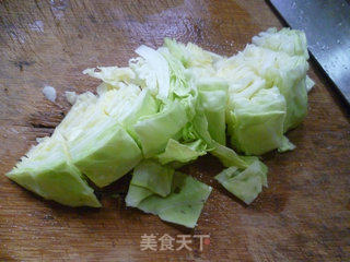 包心菜炒猪肺的做法步骤：4