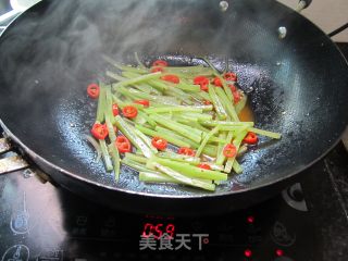 肉丁莴笋丝的做法步骤：3