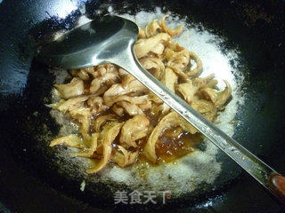 黑木耳梅豆炒面筋的做法步骤：9