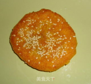 南瓜豆沙饼——香甜软糯营养好美味的做法步骤：12