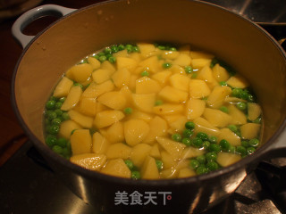 三文鱼豆豆饭的做法步骤：2