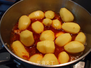 土豆蘑菇鸡的做法步骤：6