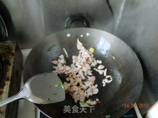 茭白炒肉丝的做法步骤：4