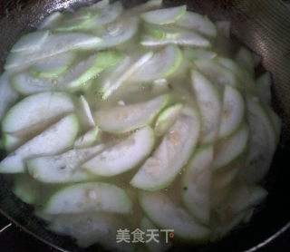 瓠子虾皮蛋花汤的做法步骤：6