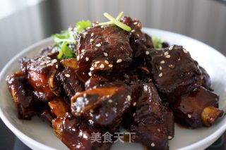 糖醋排骨的做法步骤：14