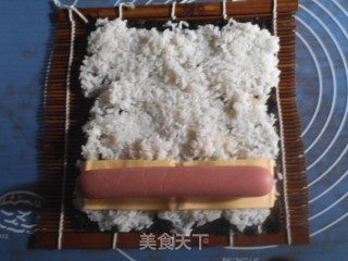 寿司军舰饭团的做法步骤：3