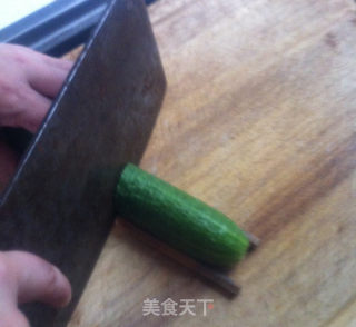 五味蓑衣黄瓜的做法步骤：5