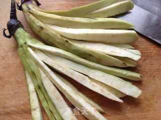 佛手茄子的做法步骤：2