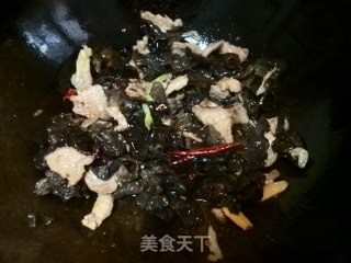 木耳肉片的做法步骤：6