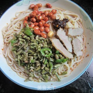 咸菜卤肉凉拌粉的做法步骤：5