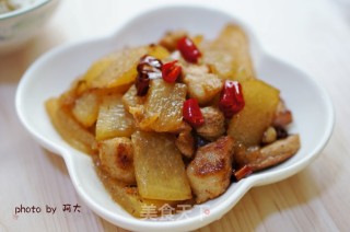 五花肉烧冬瓜的做法步骤：8