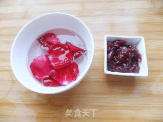 玫瑰花豆腐的做法步骤：5