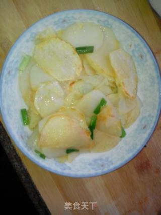 香煎土豆片的做法步骤：1