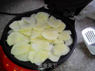 香煎土豆片的做法步骤：6