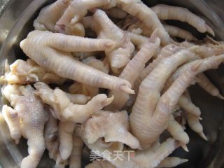 开胃馋嘴零食酸辣鸡脚的做法步骤：6