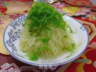 炝土豆丝的做法步骤：4