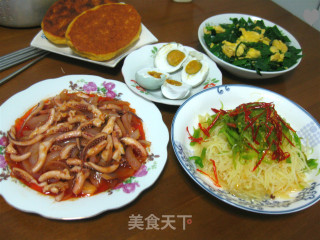 炝土豆丝的做法步骤：6