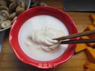 南瓜面疙瘩汤的做法步骤：9