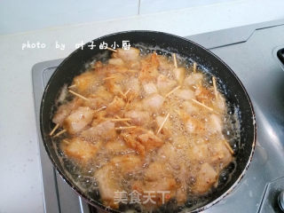 美味牙签肉的做法步骤：7