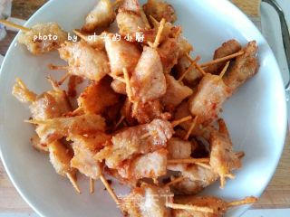 美味牙签肉的做法步骤：8
