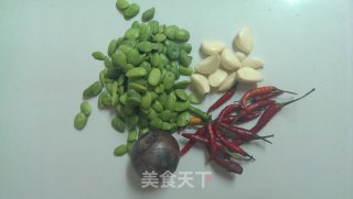 印尼风味—臭豆炒虾的做法步骤：1