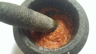 印尼风味—臭豆炒虾的做法步骤：3