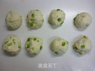 清新健康的毛豆小餐包的做法步骤：4