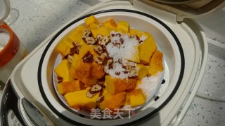 蒸南瓜红枣的做法步骤：3