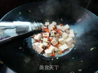 酱菜肉末豆腐的做法步骤：7