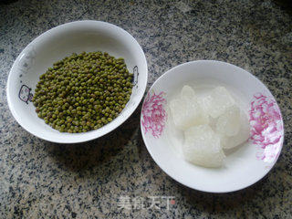 绿豆冰块的做法步骤：1