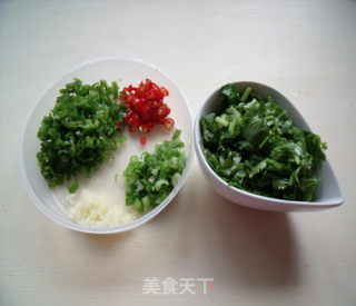 鲜椒香菜毛肚的做法步骤：3