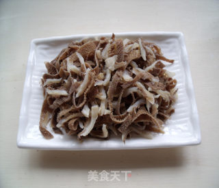 鲜椒香菜毛肚的做法步骤：8