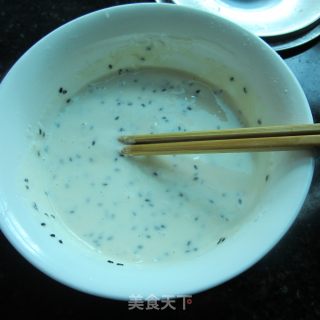 芝麻饼的做法步骤：2
