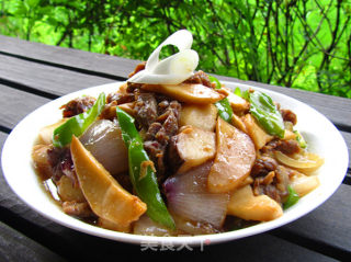 蚝油牛肉杏鲍菇的做法步骤：13