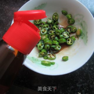 青椒蛋丝的做法步骤：6
