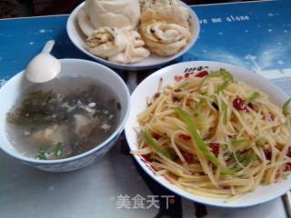 酸辣土豆丝的做法步骤：9
