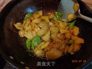 东北地三鲜的做法步骤：9