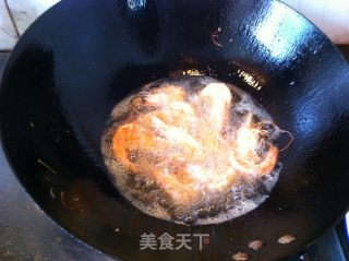 开背黑椒虾的做法步骤：3