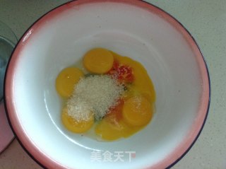 南瓜戚风蛋糕的做法步骤：6